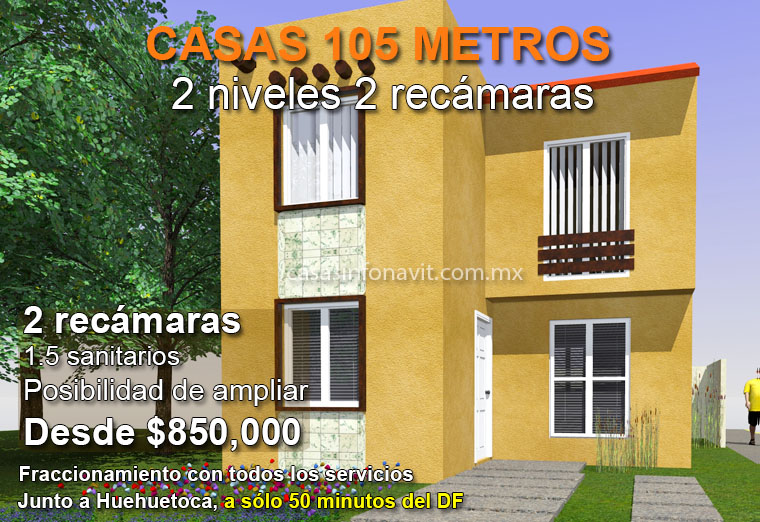 casas en venta junto a huehuetoca estado de méxico infonavit 2 pisos